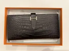 新品 エルメス HERMES べアンスフレ　アリゲーター　クロコダイル