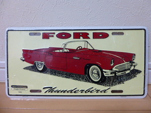 ナンバープレート◆FORD　THUNDERBIRD◆新品