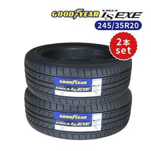 2本セット 245/35R20 2024年製造 新品サマータイヤ GOODYEAR EAGLE LS EXE 送料無料 245/35/20