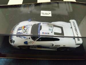 1/43 MINICHAMPS 1997年ルマン24時間レース　ポルシェ911GT1#25 HJスタック、Tブーツェン、Bウォレック