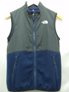 THE NORTH FACE ノースフェイス フリース ベスト デナリベスト NLJ71504 キッズ サイズ 140 ネイビーグレー トップス