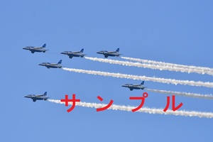 ◎ 航空自衛隊 ブルーインパルス　入間航空祭　デジタル画像 No17