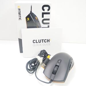 美品 Fnatic Gear フナティックギア CLUTCH 2 有線 ゲーミングマウス FPS eスポーツ PC周辺機器 HY813