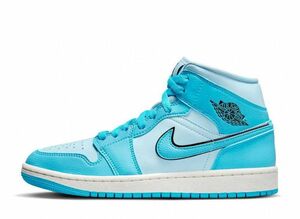 Nike WMNS Air Jordan 1 Mid SE "University Blue" 24.5cm DV1302-400