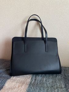 ★USED美品★COMME CA ISM コムサイズム★リクルートバッグ★黒★ショルダーバッグ★入学式★就活★