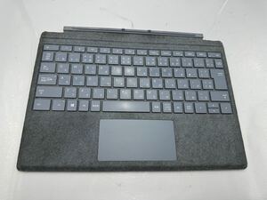 S1523) Microsoft Surface Pro マイクロソフト 純正キーボード Model:1725 タイプカバー 日本語キーボード