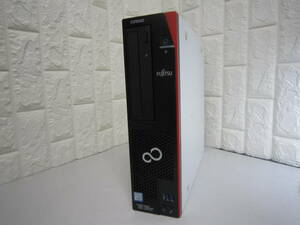 3077★FUJITSU ESPRIMO D588/BX　Core i5-9500 HDD/無 メモリ/4GB　BIOS確認