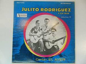 LP　JULITO RODRIGUEZ cantando el ayer　輸入盤