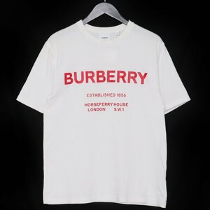 BURBERRY HORSE FERRY PRINT COTTON TEE Tシャツ XSサイズ ホワイト 8017225 バーバリー 半袖カットソー