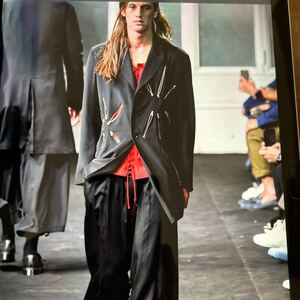 YOHJI YAMAMOTO N−FR CUT ZIP JKT