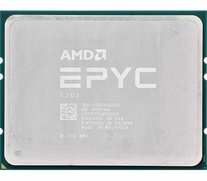 AMD EPYC 7302 16C 3GHz 3.3GHz 128MB Socket SP3 2P 155W