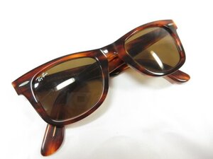 超美品 【レイバン Ray-Ban】 RB2140 ウェイファーラー サングラス メガネ アイウェア (メンズ) 47□22 3N ブラウン □3CC1298□