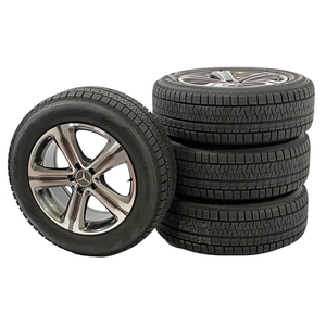 【引取限定】 メルセデス・ベンツ 235/60R18 PIRELLI 235/60 R18 スタッドレス タイヤ ホイール セット 18インチ 5穴 中古 直 T8804907