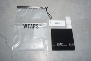 新品 WTAPS BANDARIA BANDANA COTTON BLACK 211WVDT-AC01 バンダナ ハンカチ 黒 1122O