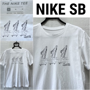 NIKE SB ナイキ SB Tシャツ ダンク Mサイズ ホワイト BV7044-100 スケートボード