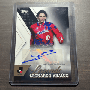 レオナルド アウラージョ Leonardo Araujo 直筆サイン 2024 Topps J League Flagship Soccer Jリーグ フラッグシップ Autograph Auto