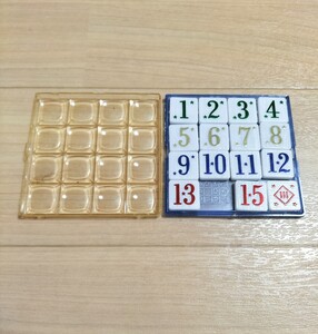 スライドパズル　数字　15ゲーム　THE PUZZLE　MIKKY　昭和レトロ　※難アリ　14がありません！　旅行や移動　数字の並び替え