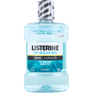 まとめ得 薬用リステリン クールミントゼロ ノンアルコール ミント味 1000mL x [2個] /k