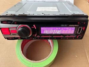 ALPINE アルパイン　CDプレーヤー　CD-J151 USB.AUX