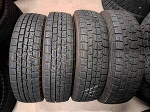 【超バリ溝/9分山/4本】 ダンロップ WINTER MAXX WM01　155/65R14　軽自動車等に！