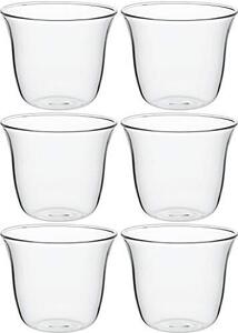 iwaki(イワキ) 耐熱ガラス スイーツカップ パフェ 240ml ×6個セット KBT944