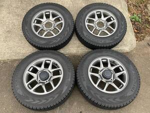 ジムニー JB64 ENKEI 16×5.5J 139.7 5H +20 YOKOHAMA ヨコハマ iceGUARD G075 185/85R16 105/103L LT JB23 JA11 SJ JB74 Jeep