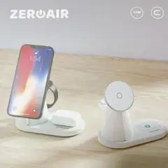 ZEROAIR PowerMagic 3in1　ワイヤレス充電器　充電ケーブル