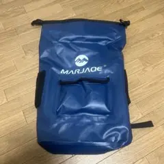 MARJAQE 防水バックパック 青