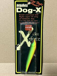 Megabass メガバス DOG-X ドッグX カラーはマットタイガー