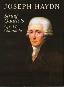 【楽譜 弦楽四重奏 ハイドン】 Dover publ. Haydn: String Quartets, Op. 17, Complete