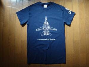 ジェット戦闘機 Tシャツ Grumman F-14 Tomcat TOPGUN　トップガン　　　　02