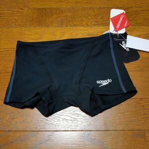 【speedo】スピード ボックス水着 ブラック/サイズS 競パン ビキニ 競泳水着