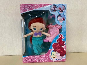 【未開封品】ディズニープリンセス　ヘアメイクプラッシュドール　アリエル