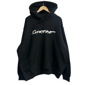 【美品】 サイズ：XL　シュプリーム SUPREME 24SS Futura Hooded Sweatshirt フューチュラスウェットパーカー ブラック 8065000174306