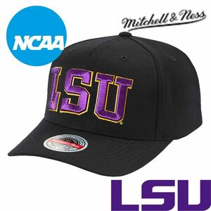 【海外限定】ルイジアナ州立大学 LSUタイガース キャップ ミッチェルアンドネス Mitchell & Ness