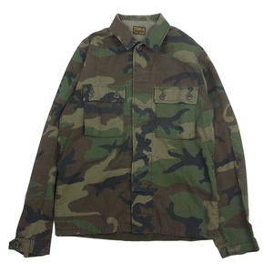 TENDERLOIN テンダーロイン T-BDU JKT ミリタリー 長袖 シャツ ジャケット カモフラ【中古】