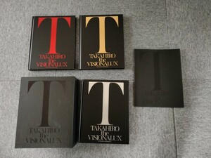 EXILE TAKAHIRO 『the VISIONALUX』３ＣＤ＋３ＤＶＤ　ＢＯＸ・写真集３冊付　