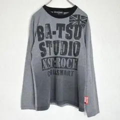 バツスタジオ 長袖Tシャツ ロゴ グラデーション 150サイズ