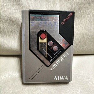 【ジャンク】AIWA アイワ カセットプレーヤー Cassette Boy HS-J8】カセットプレイヤー オーディオ機器 K59-494　