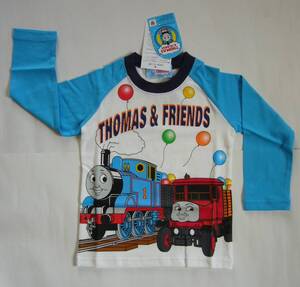 即決：トーマス　長袖Tシャツ　ブルー　身長：120cm