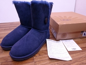 未使用 25,0cm■UGG BAILEY BUTTON 5803■レディース ブーツ