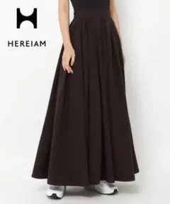 【美品】 HEREIAM へレイアム シネマティックスカート マキシ 撥水