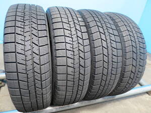 21年製 155/65R14 75Q ◆ダンロップ WINTER MAXX 03◆ 4本 A1096 スタッドレス