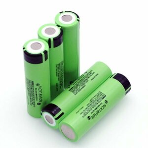 18650　リチウムイオン電池　フラッドヘッドタイプ　生セル　18650HG2 3.7V 2000mAh 65mm(長さ)　NCR18650B(FH)　5本　即納 D