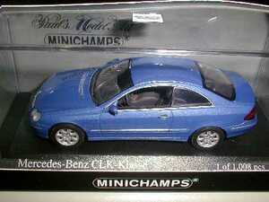 PMA 1/43 Mercedes メルセデス Benz ベンツCLKクーペ 2002 (ブルーM)