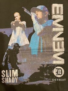 30★USA古着★美品!! EMINEM エミネム フォトプリントTシャツ★2XLサイズくらい