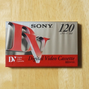 未使用品 SONY ソニー DVカセット 120分 DV120R デジタルビデオカセット Digital Video Cassette