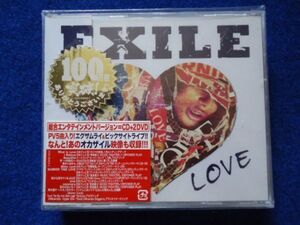 ＠2 　CD+2DVD 　EXILE　/ 　LOVE　　非レンタル