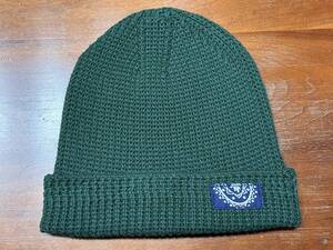 visvim i.c.t KNIT BEANIE (COTTON) COLOR GREEN