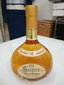 古酒 未開栓 Super NIKKA WHISKY ニッカウヰスキー 760ml 43度